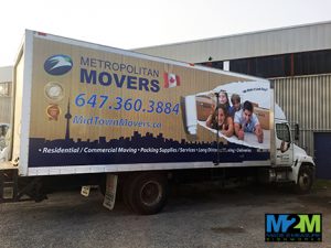 custom truck trailer wrap