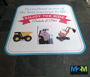 custom durable floor graphics