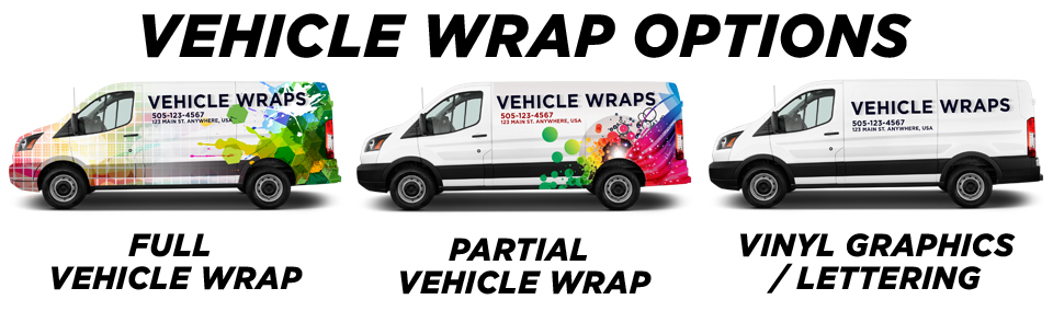 Scarborough Junction Vehicle Wraps vehicle wrap options